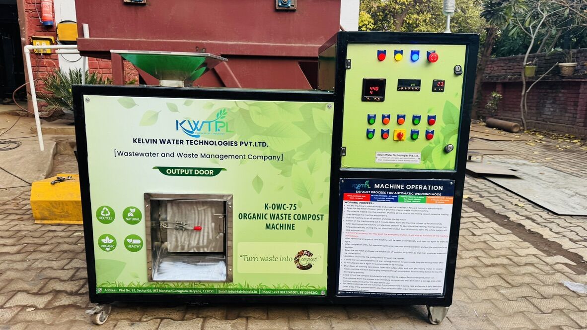 K-OWC-75 organic waste compost machine