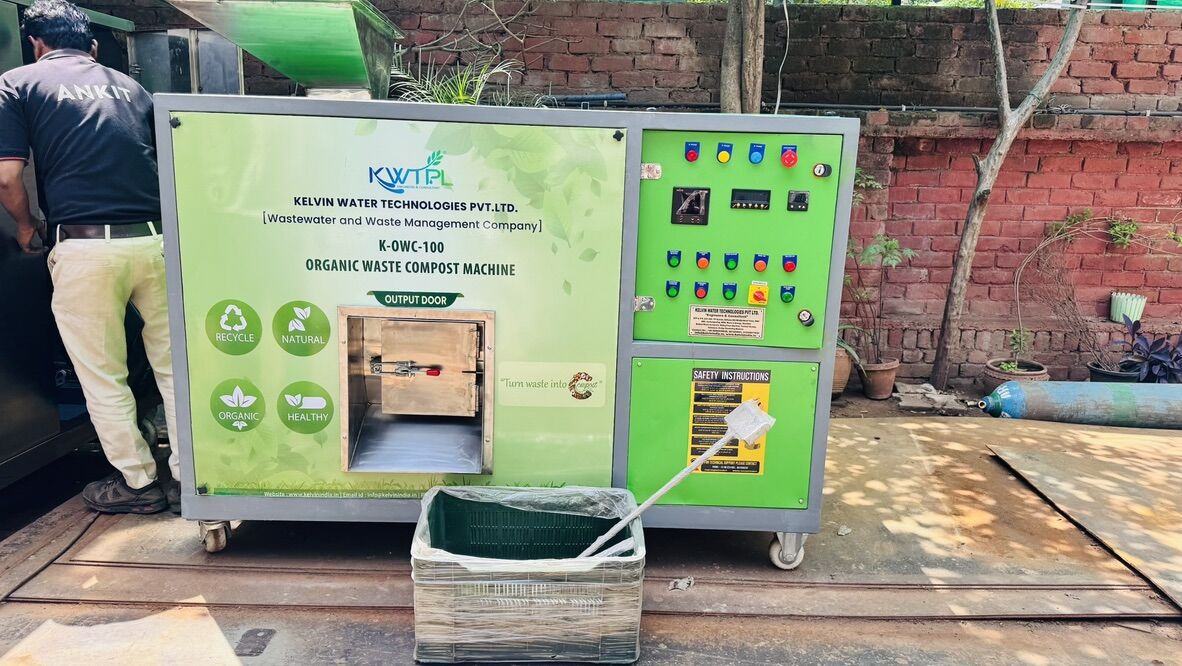 K-OWC-100 Organic Waste Compost Machine