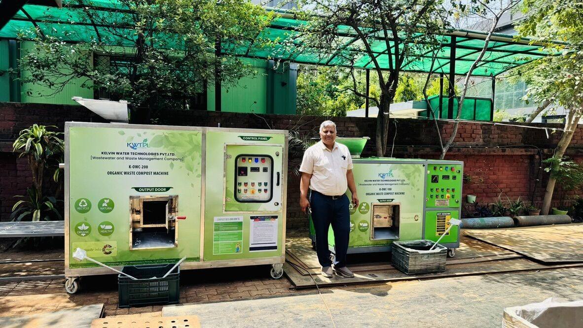 K-Thermo large-format composter installation