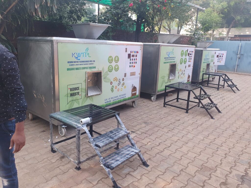 K-Thermo composting machine installation